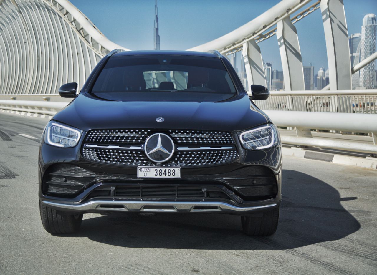 Mercedes GLC300 BLACK 2020 rental dubai