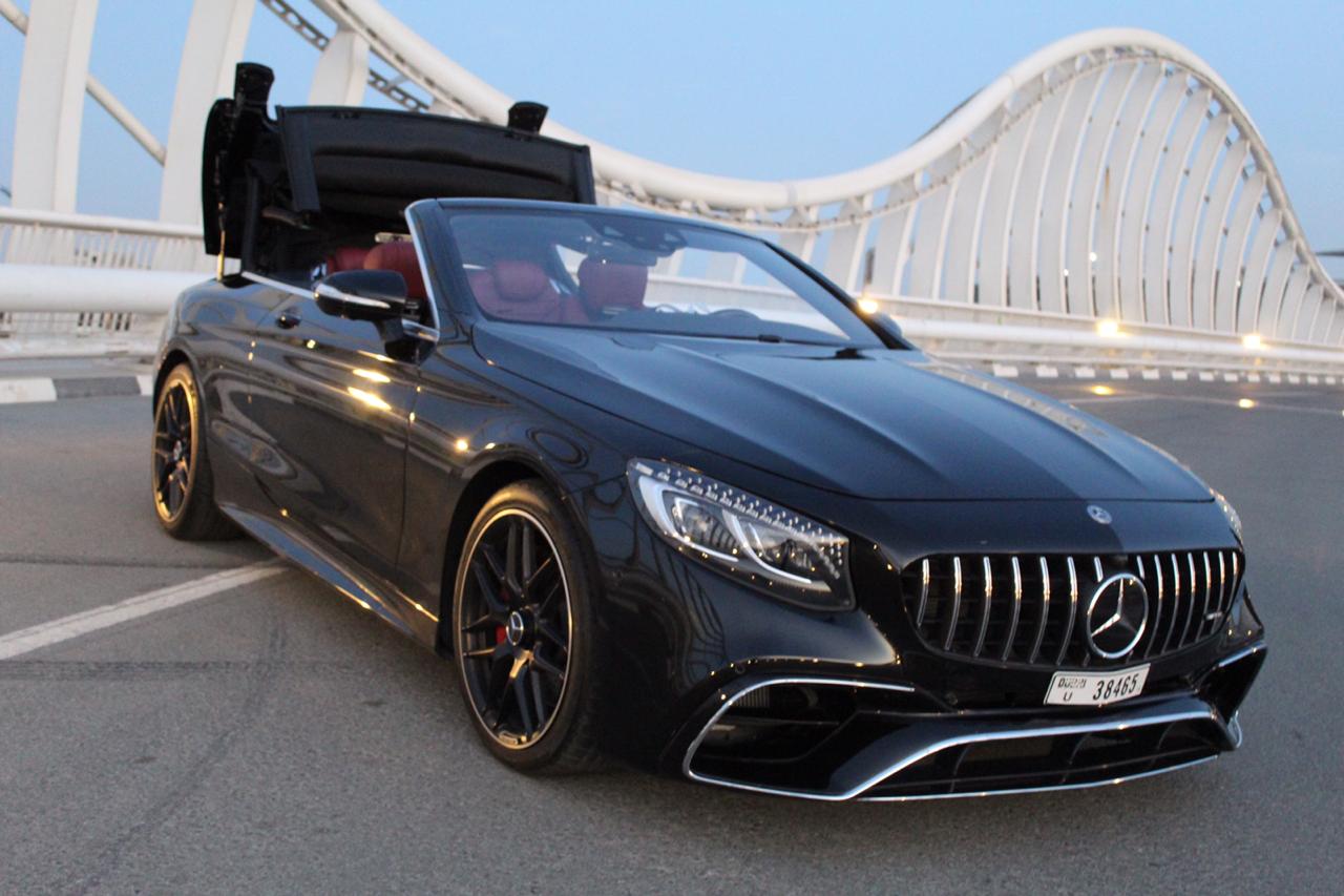 Mercedes S36 BLACK 2019 rental dubai