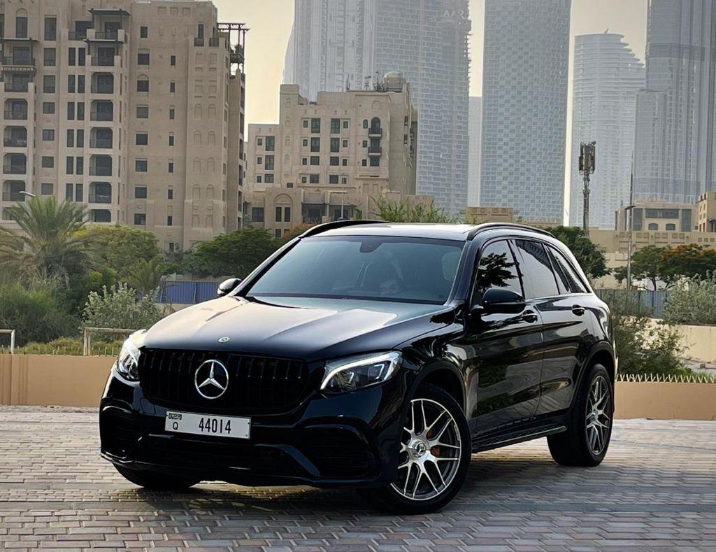 Mercedes GLC300 BLACK 2019 rental dubai