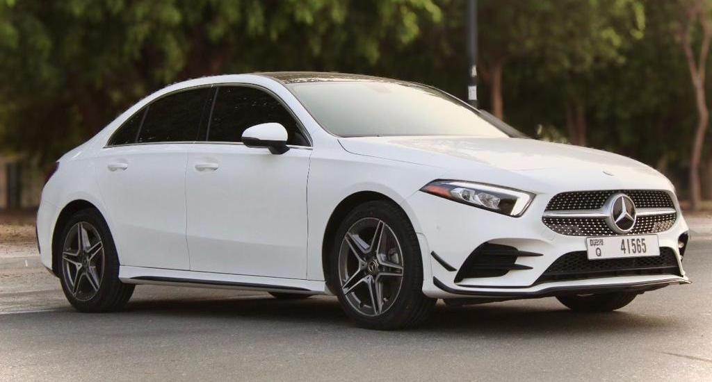 Mercedes A220 WHITE 2020 rental dubai
