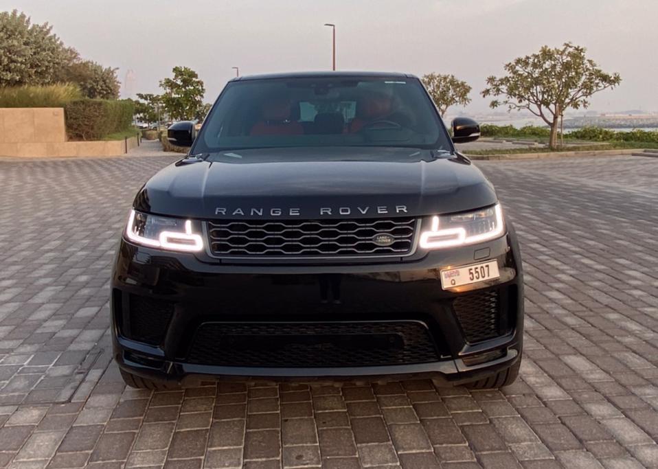 Range Rover Sport  BLACK 2019 rental dubai