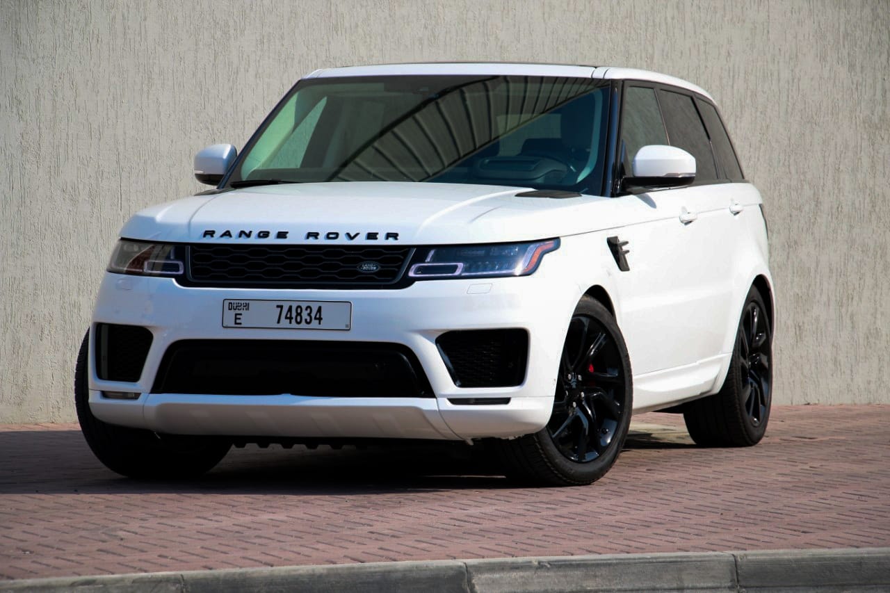 Range Rover Sport WHITE 2020 rental dubai