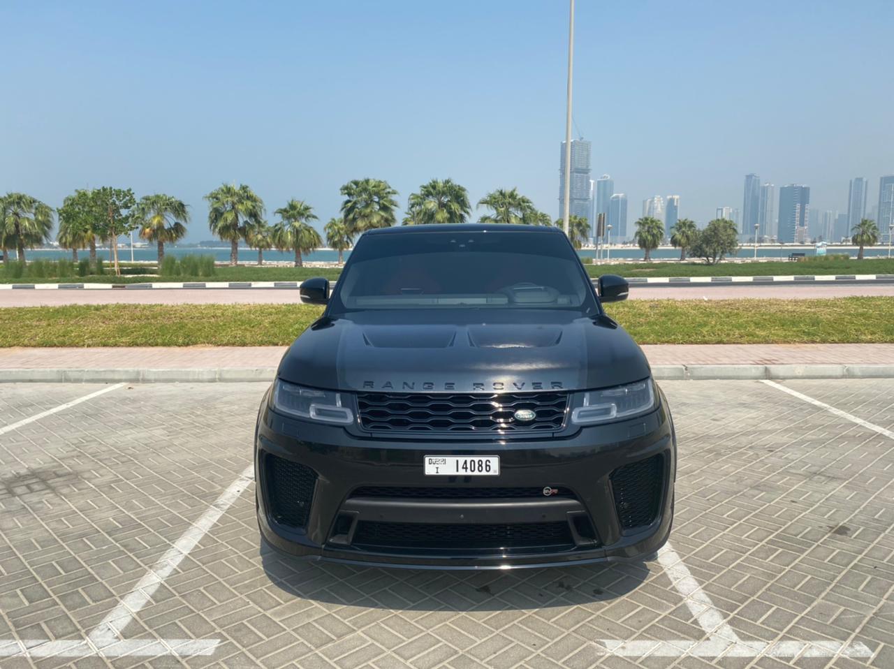 Range Rover SVR BLACK 2021 rental dubai