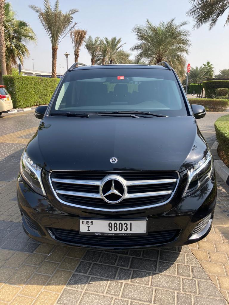 Mercedes Viano BLACK 2019 rental dubai
