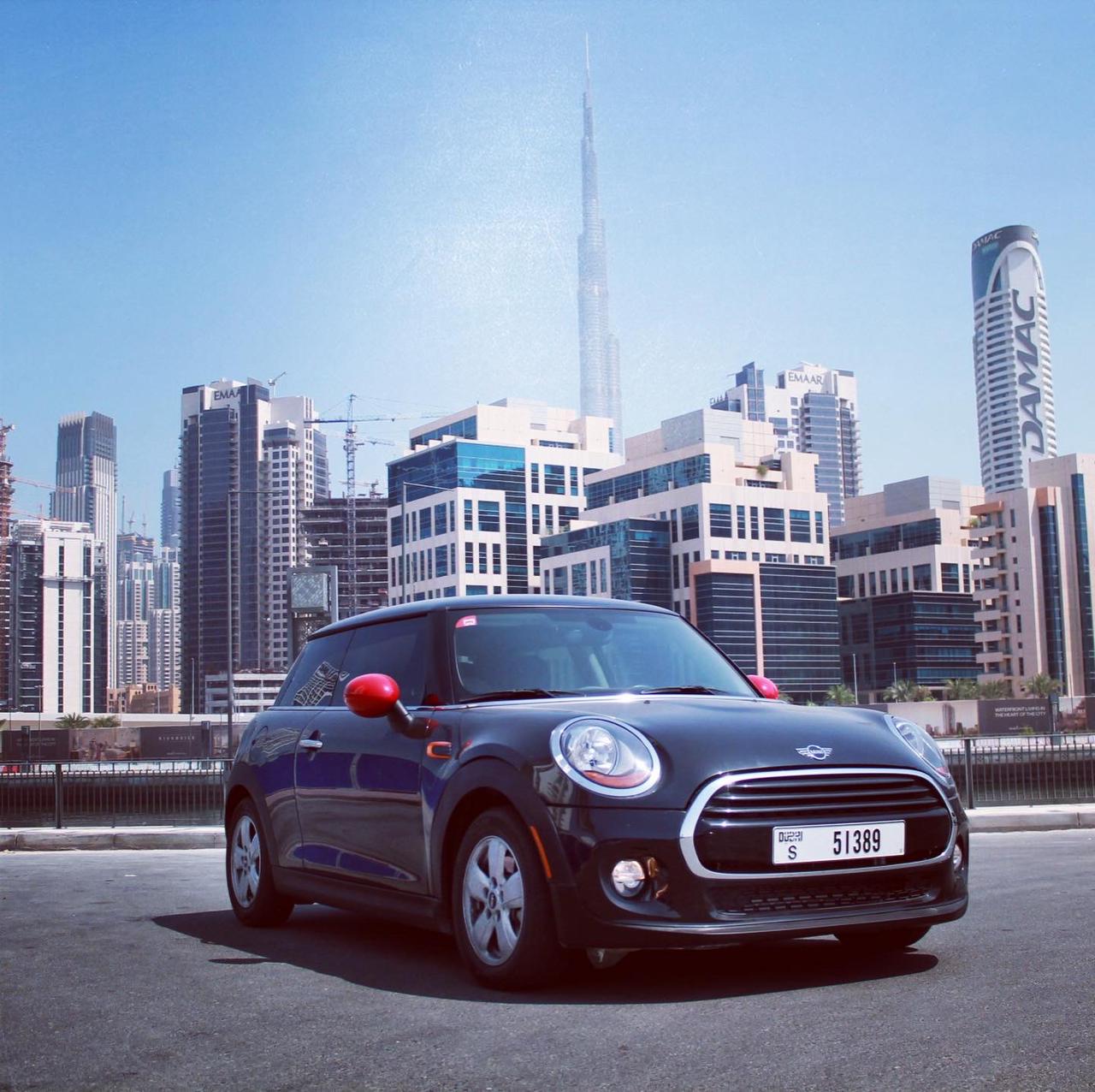 Mini Cooper BLACK 2020 rental dubai