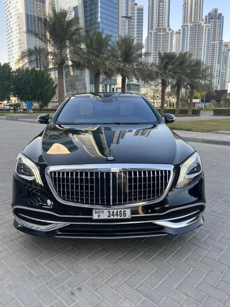 Mercedes Maybach S560 BLACK 2020 rental dubai