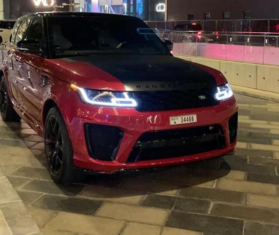 Range Rover SVR  2019 rental dubai