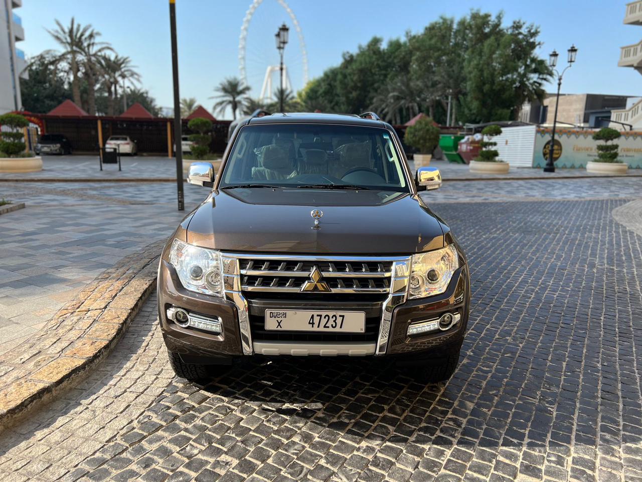 Mitsubishi Pajero BLACK 2022 rental dubai