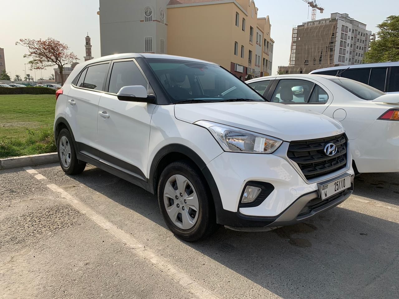 Hyundai Creta WHITE 2021 rental dubai