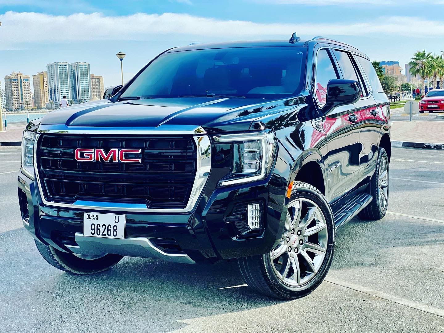 GMC Yukon BLACK 2021 rental dubai