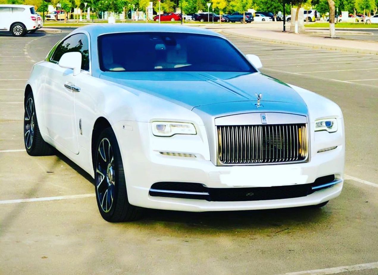Rolls Royce Wraith WHITE 2020 rental dubai