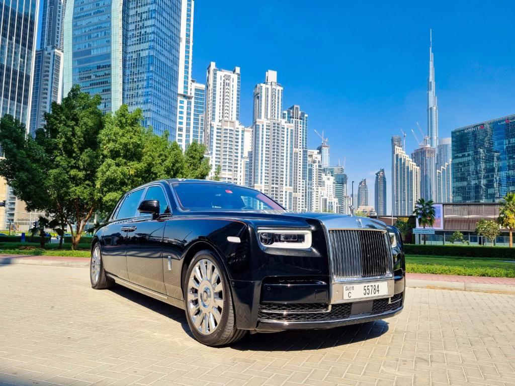 Rolls Royce Phantom STD BEIGE 2021 rental dubai