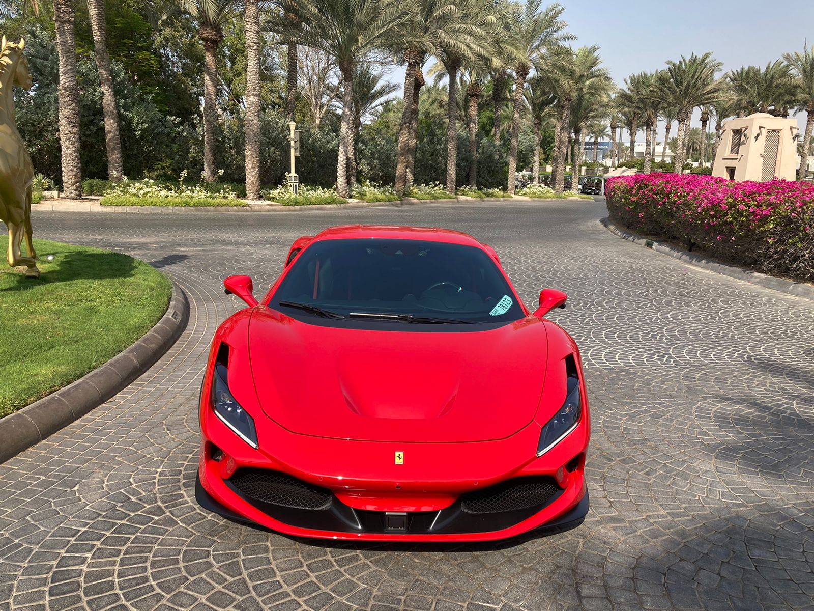 Ferrari F8 Tributo RED 2021 rental dubai