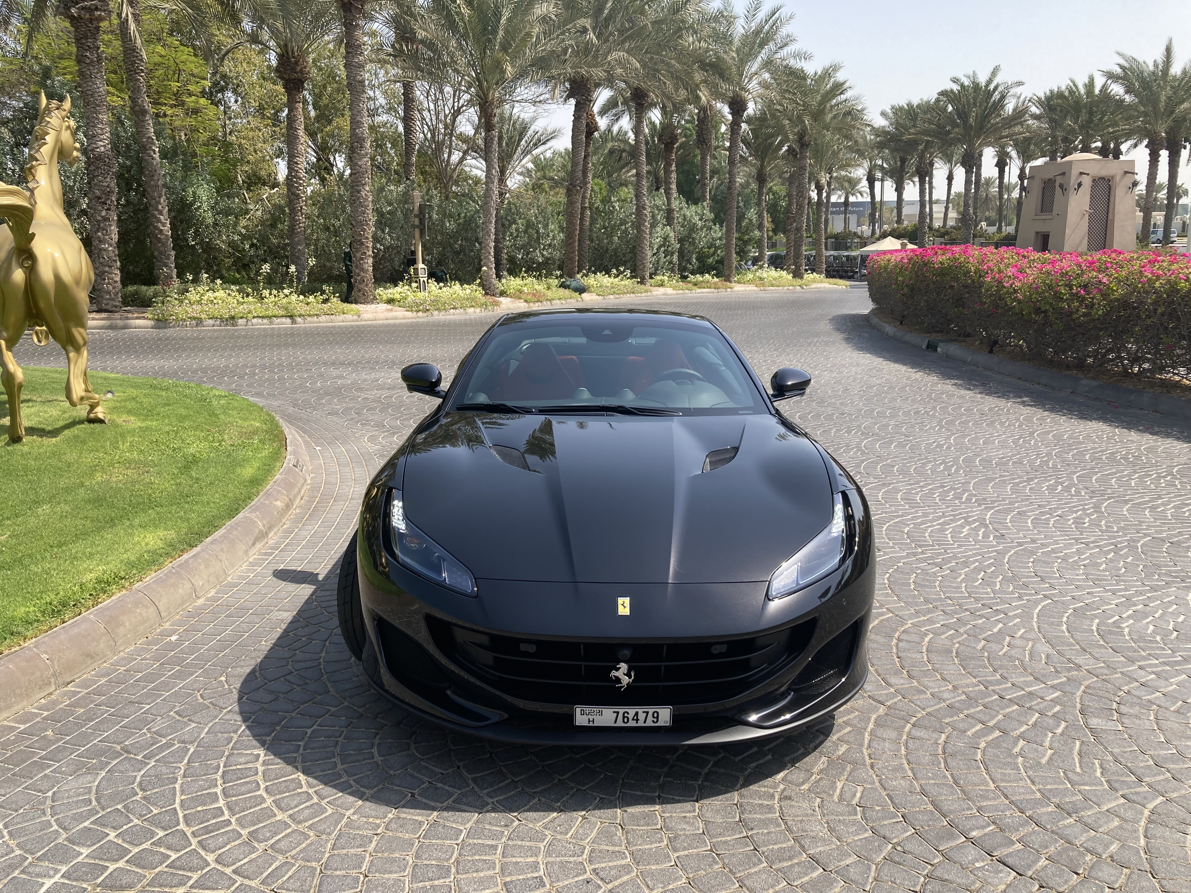  Ferrari Portofino Convertible BLACK 2020 rental dubai