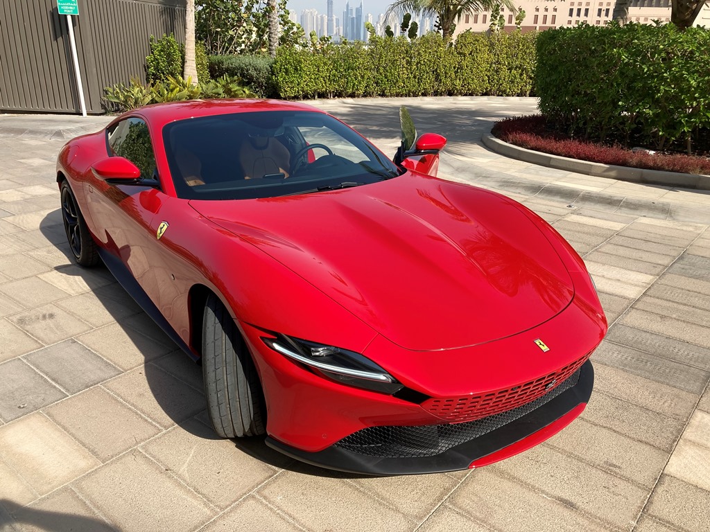 Ferrari Roma RED 2021 rental dubai