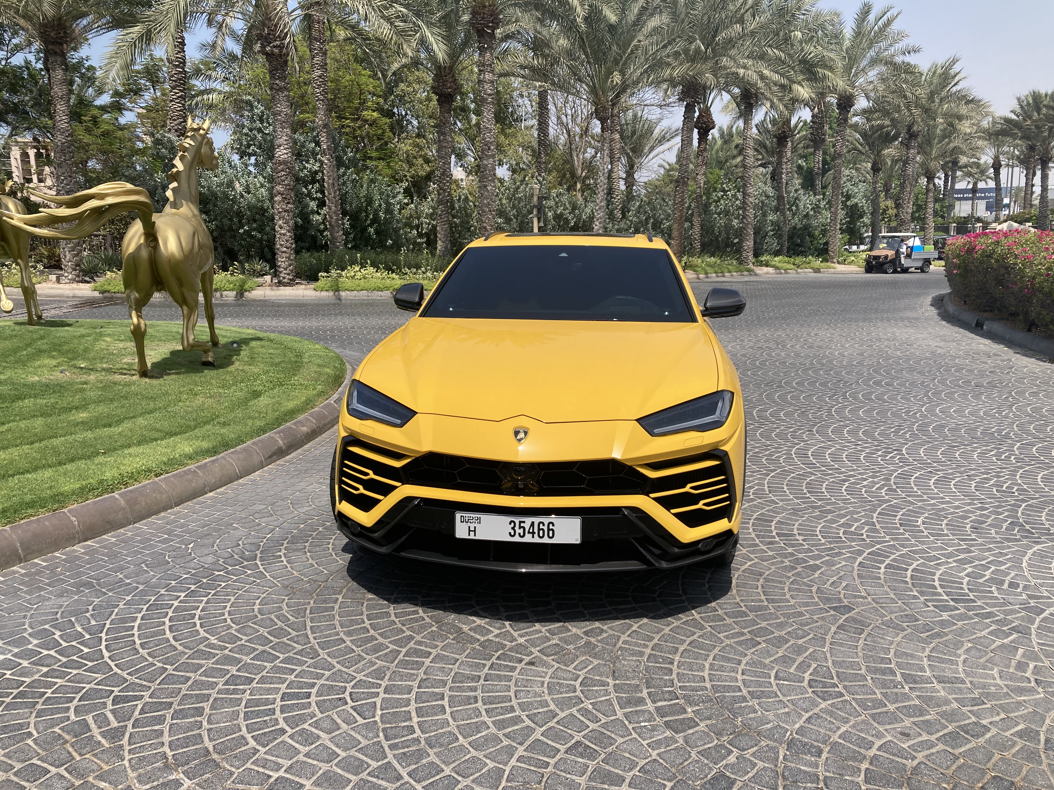 Lamborghini Urus YELLOW 2020 rental dubai