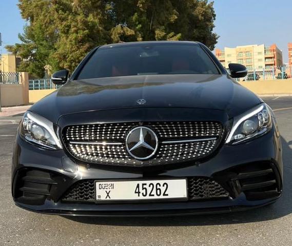 Mercedes C43 AMG KIT BLACK 2019 rental dubai