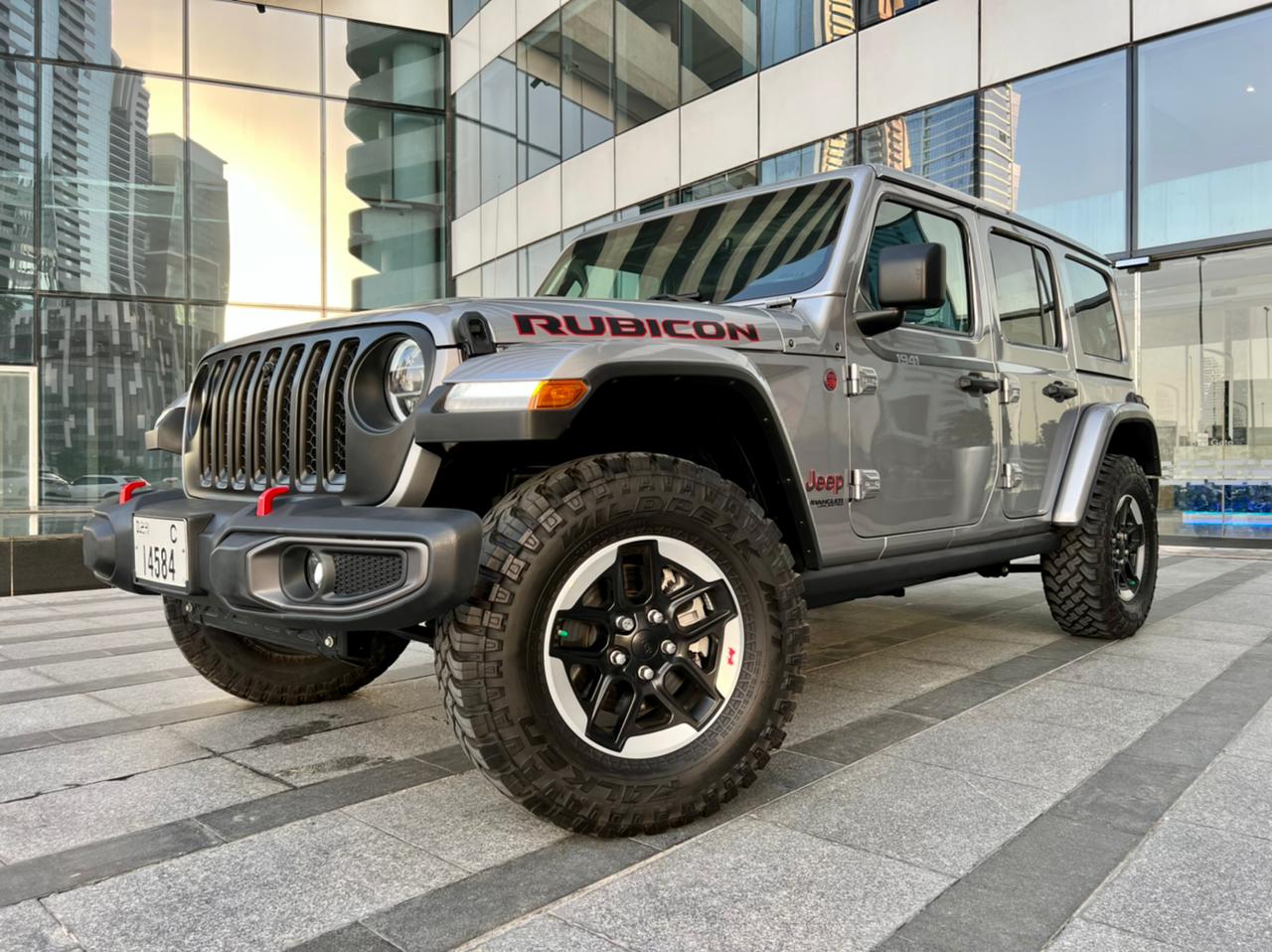 JEEP WRANGLER RUBICON BEIGE 2021 rental dubai
