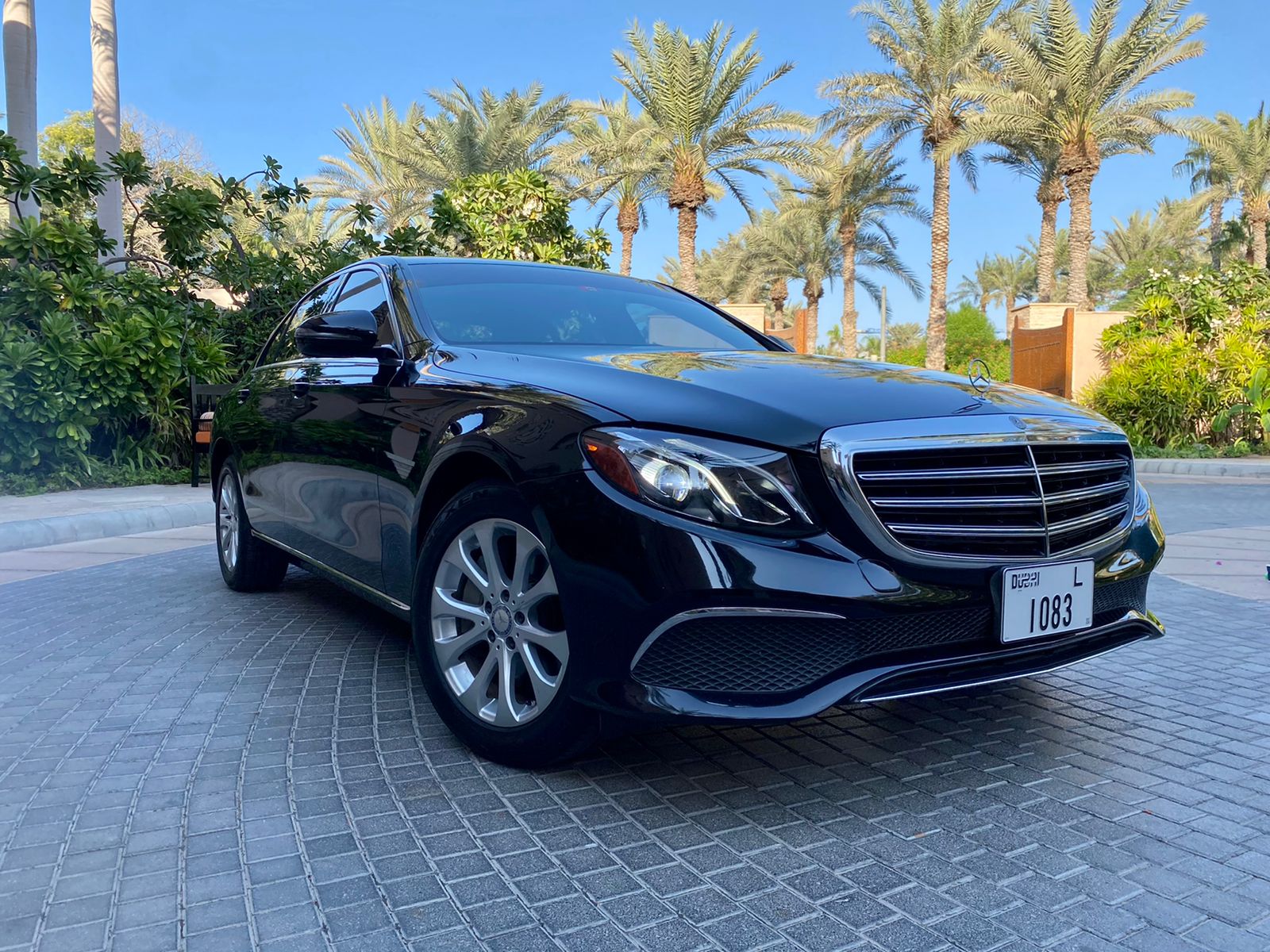 Mercedes E300 BLACK 2017 rental dubai