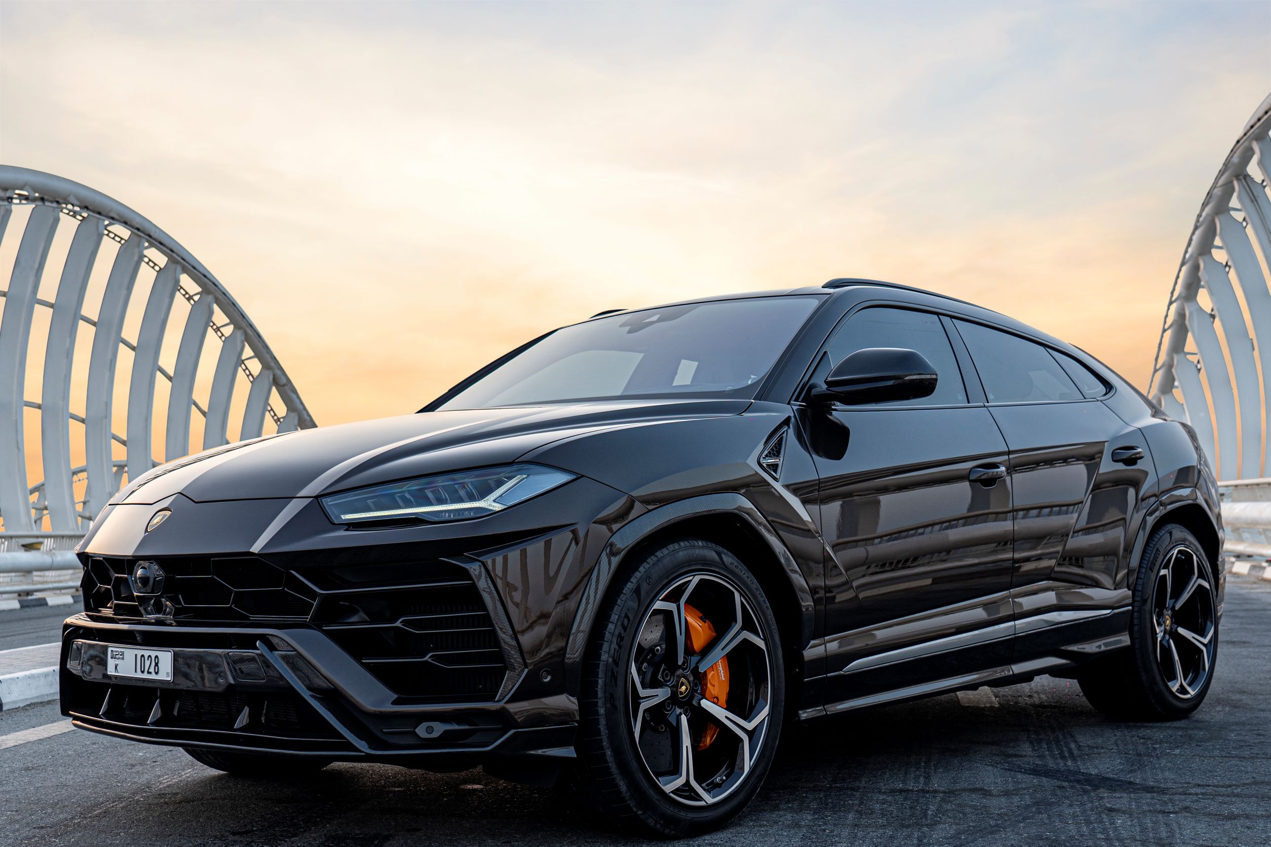 Lamborghini Urus BROWN 2019 rental dubai
