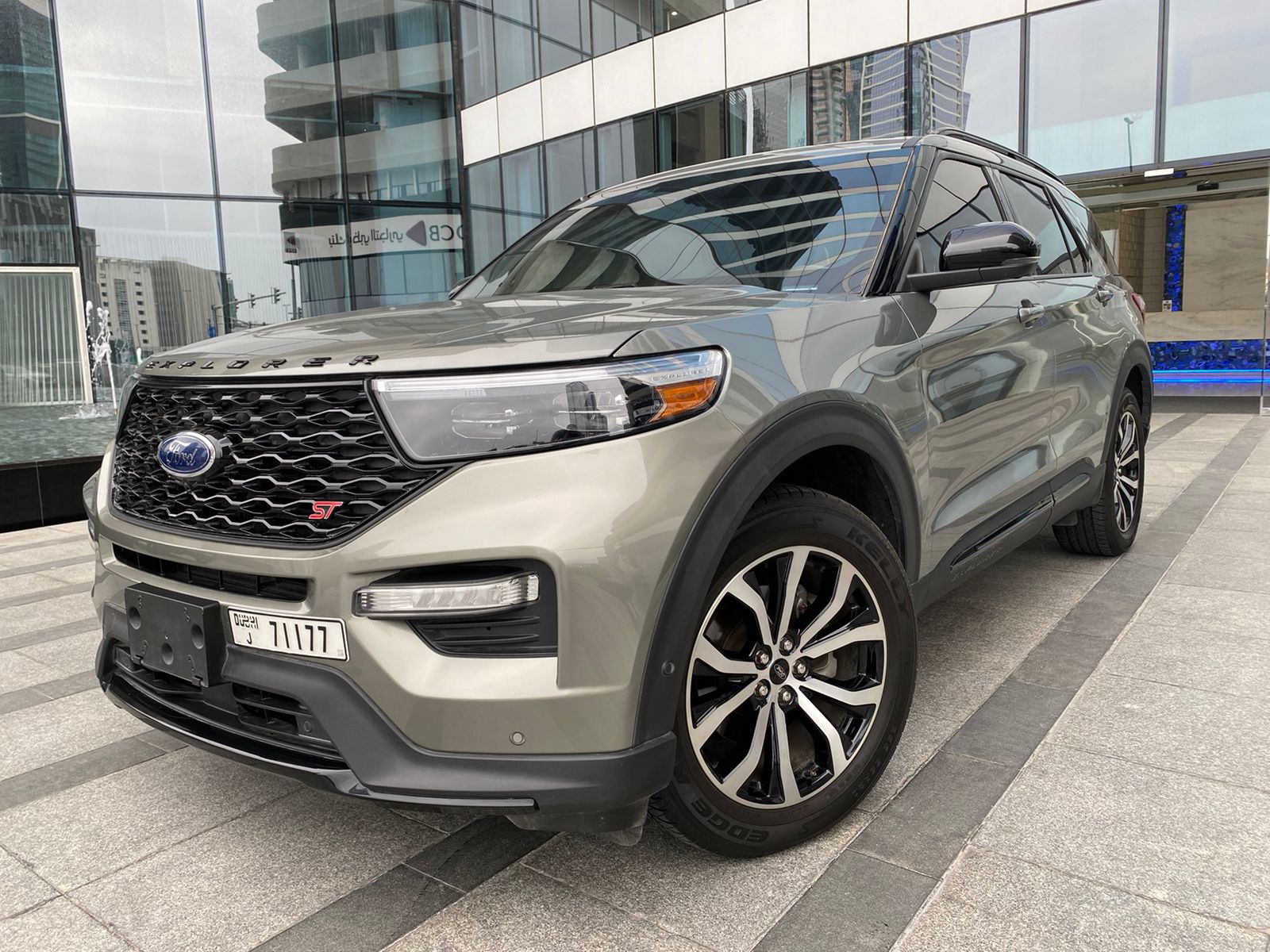 FORD EXPLORER ST  GREY 2020 rental dubai