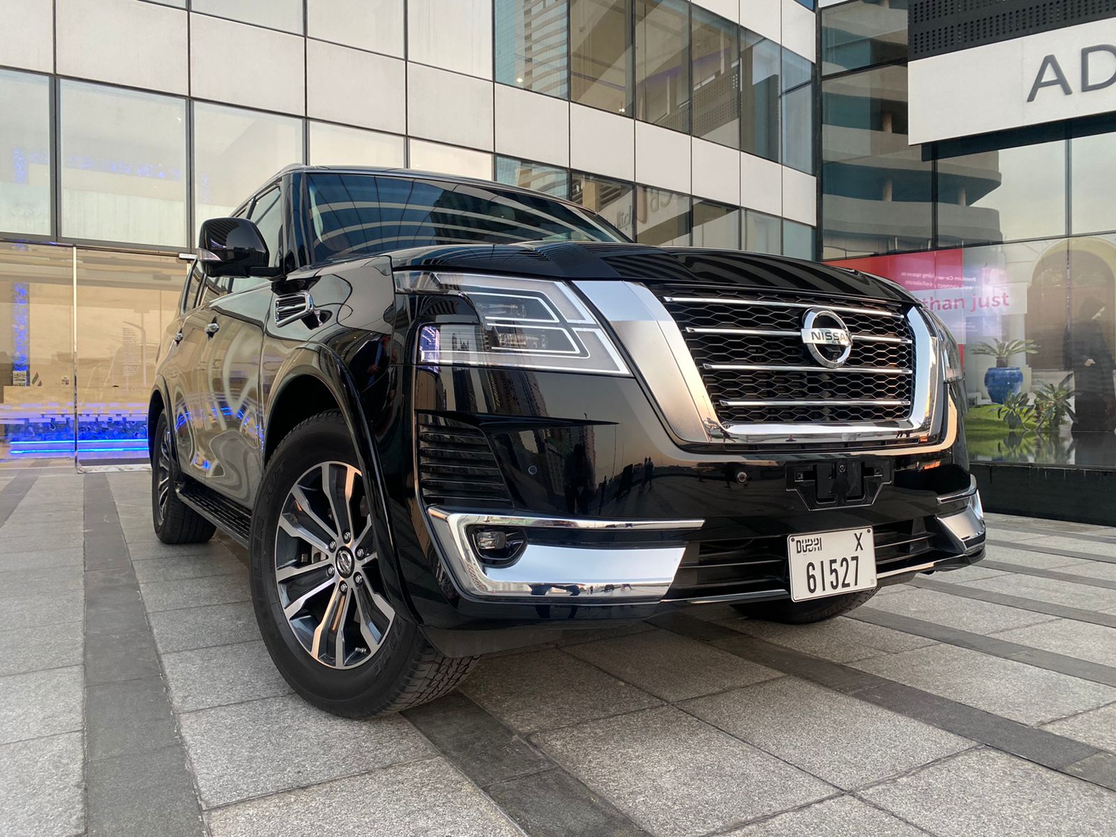 NISSAN Patrol PLATINUM BLACK 2020 rental dubai