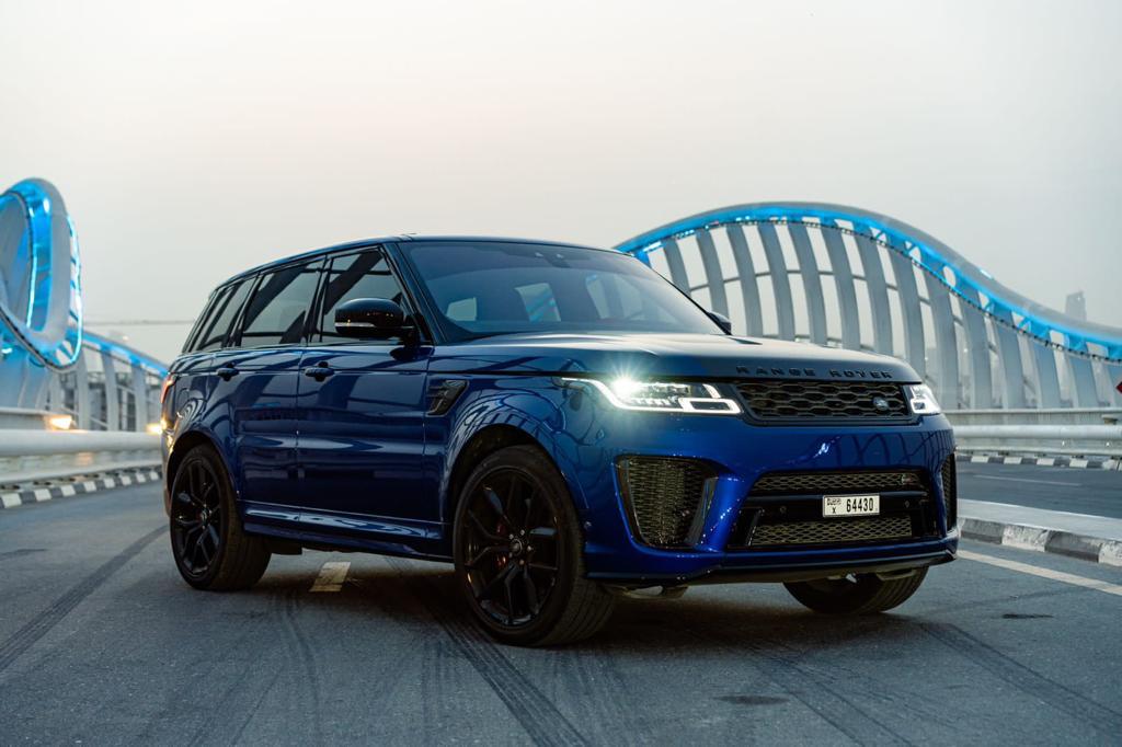 hire Land Rover Range Rover SVR in dubai