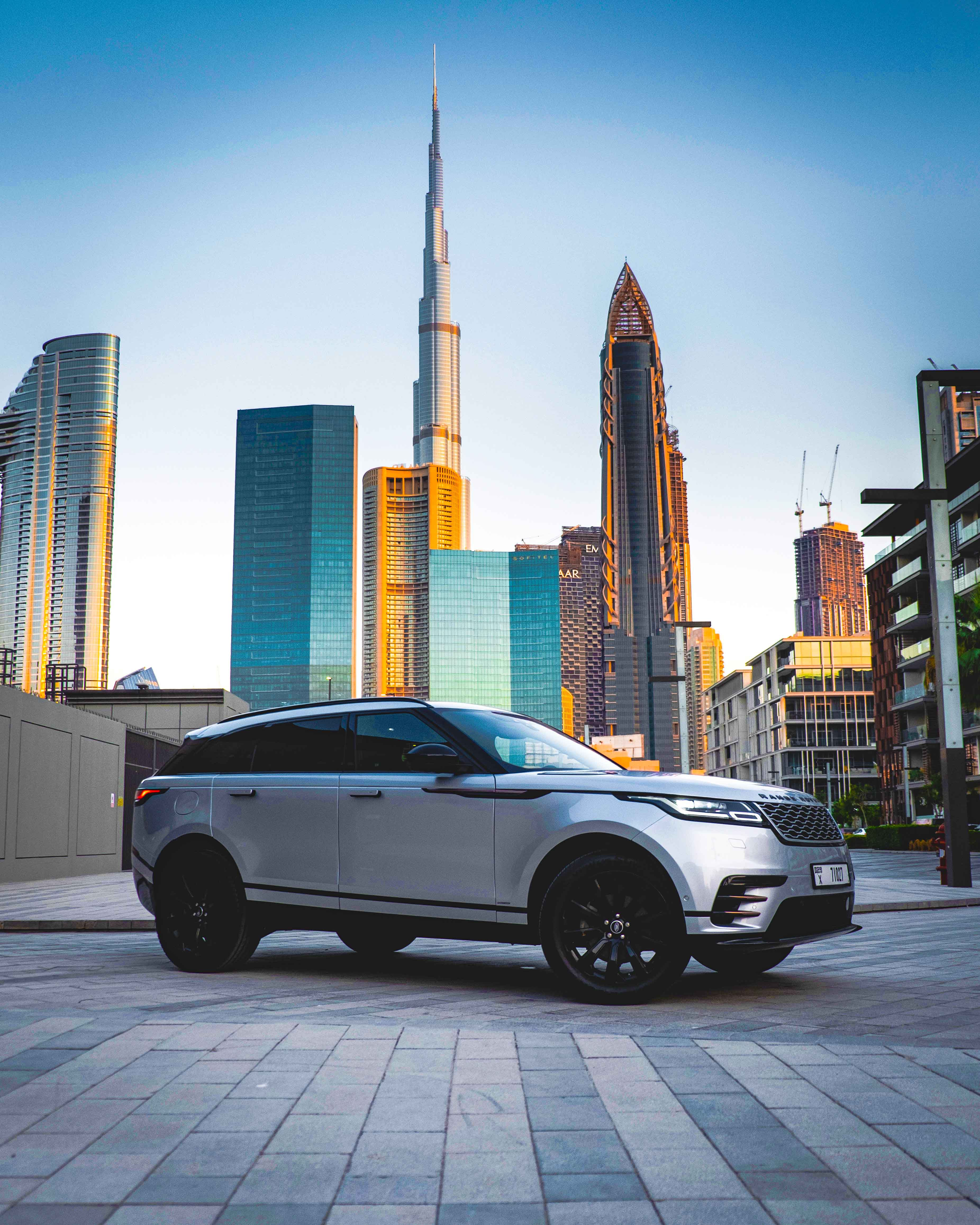 Range Rover Velar R Dynamic GREY 2019 rental dubai