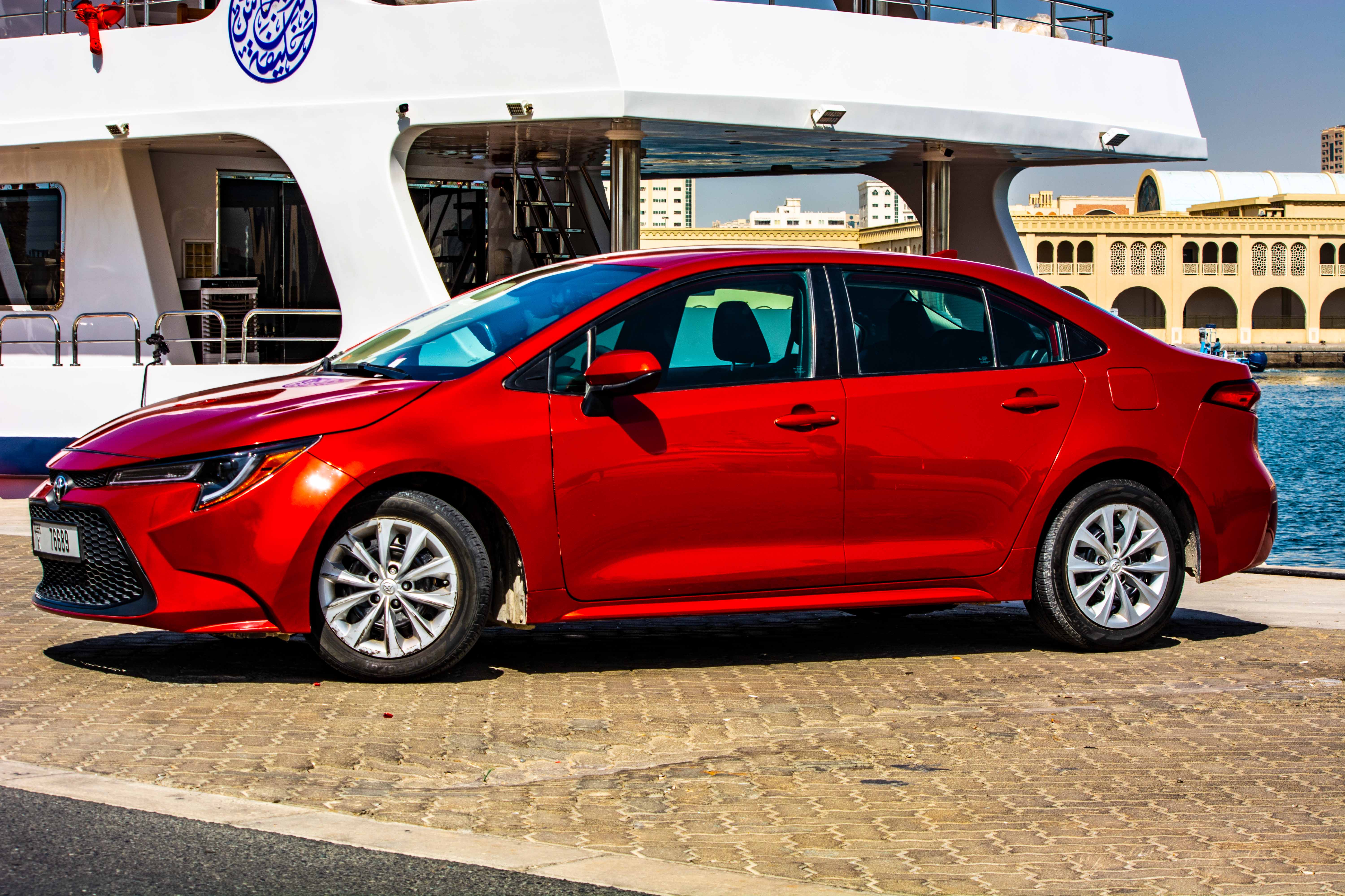 Toyota Corolla RED 2020 rental dubai