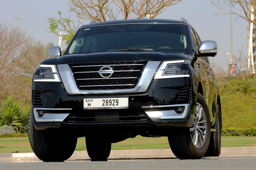 Nissan Patrol BLACK 2021 rental dubai