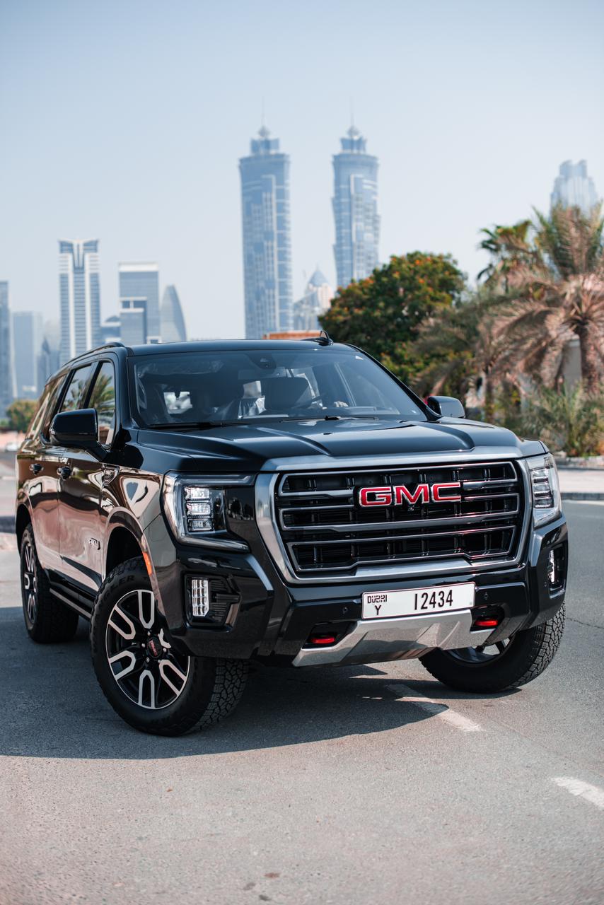 GMC Yukon BLACK 2022 rental dubai