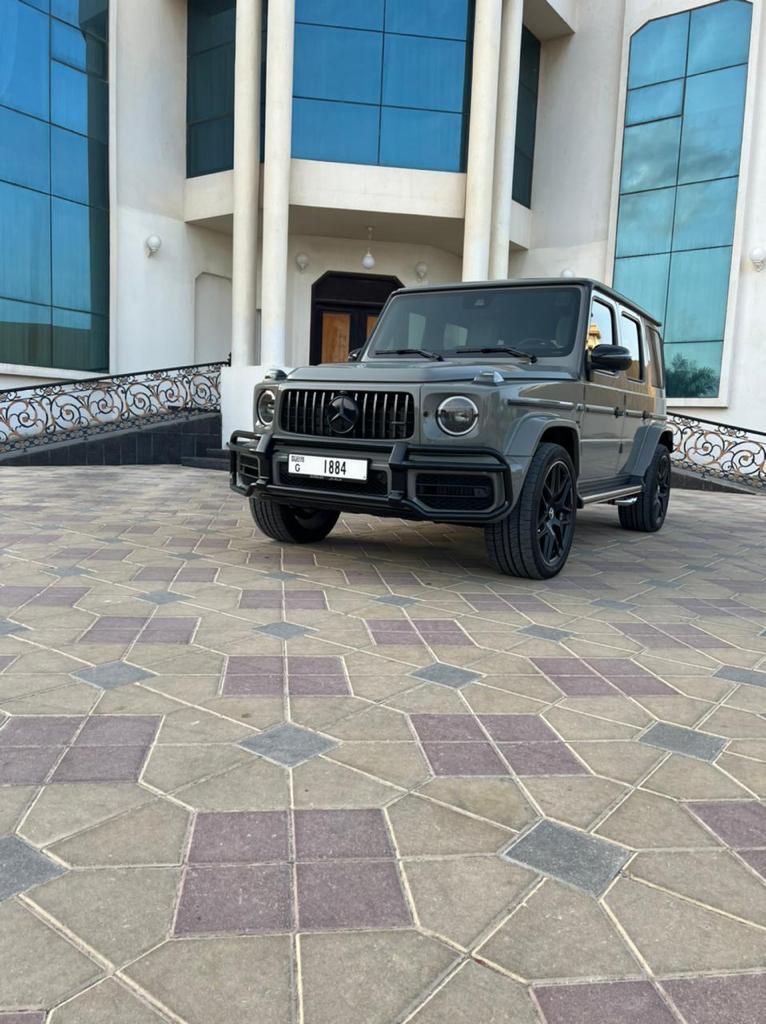 Mercedes G63 GREY 2021 rental dubai