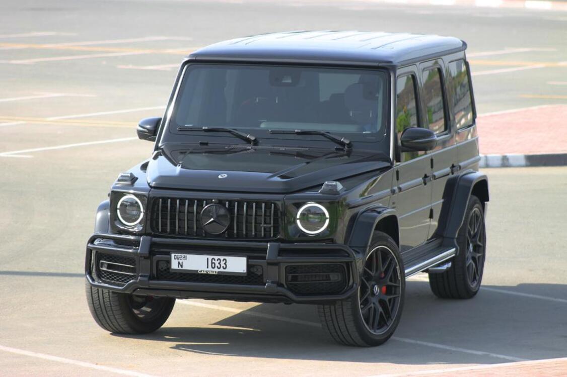 Mercedes G63 BLACK 2022 rental dubai