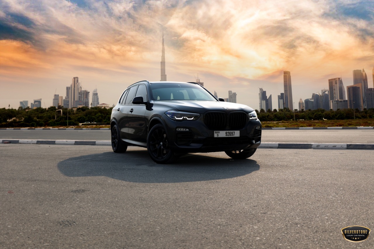 BMW X5 M Kit BLACK 2021 rental dubai