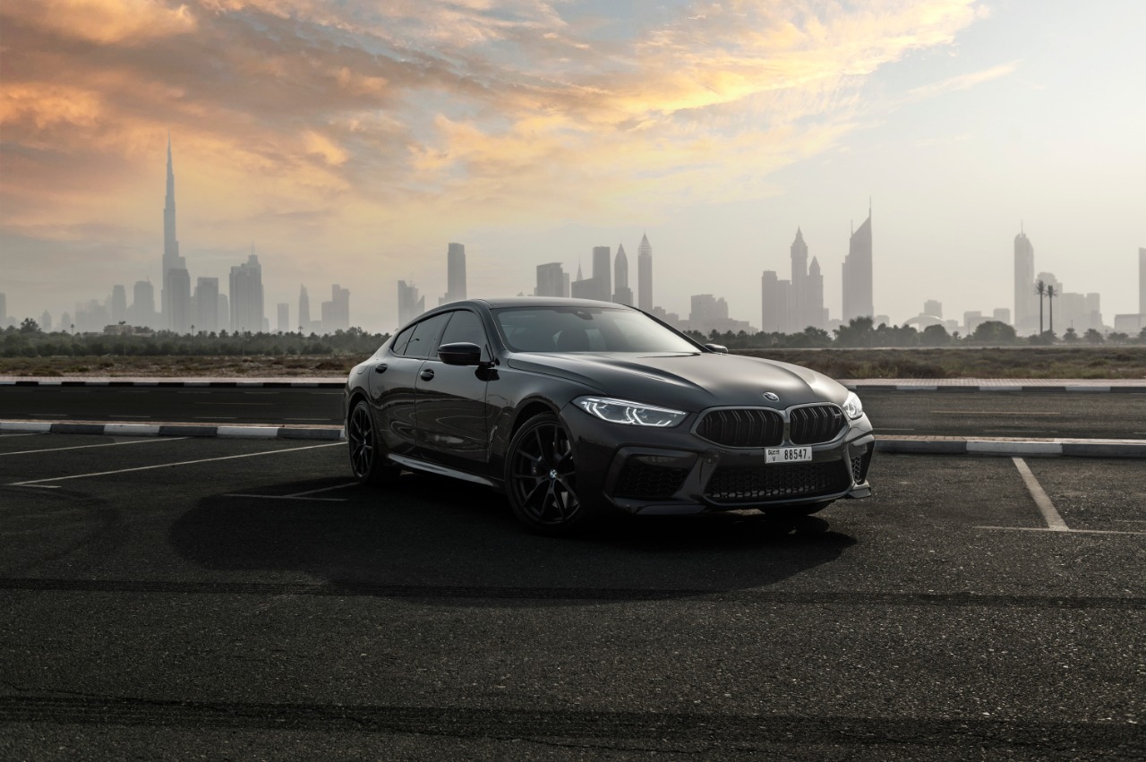 BMW 840i Gran Coupe BLACK 2020 rental dubai