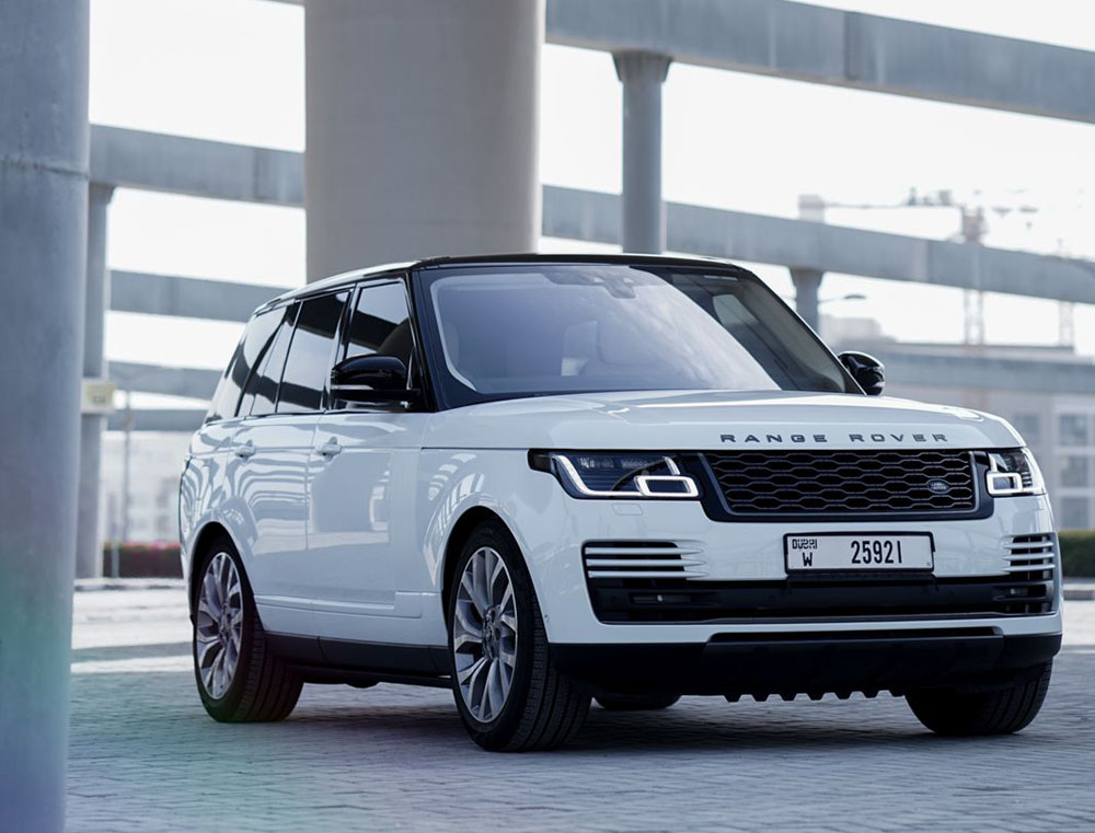Rang Rover Vouge HSE  WHITE 2022 rental dubai