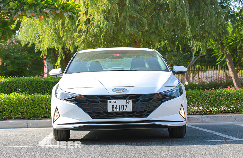 Hyundai Elantra GREY 2022 rental dubai