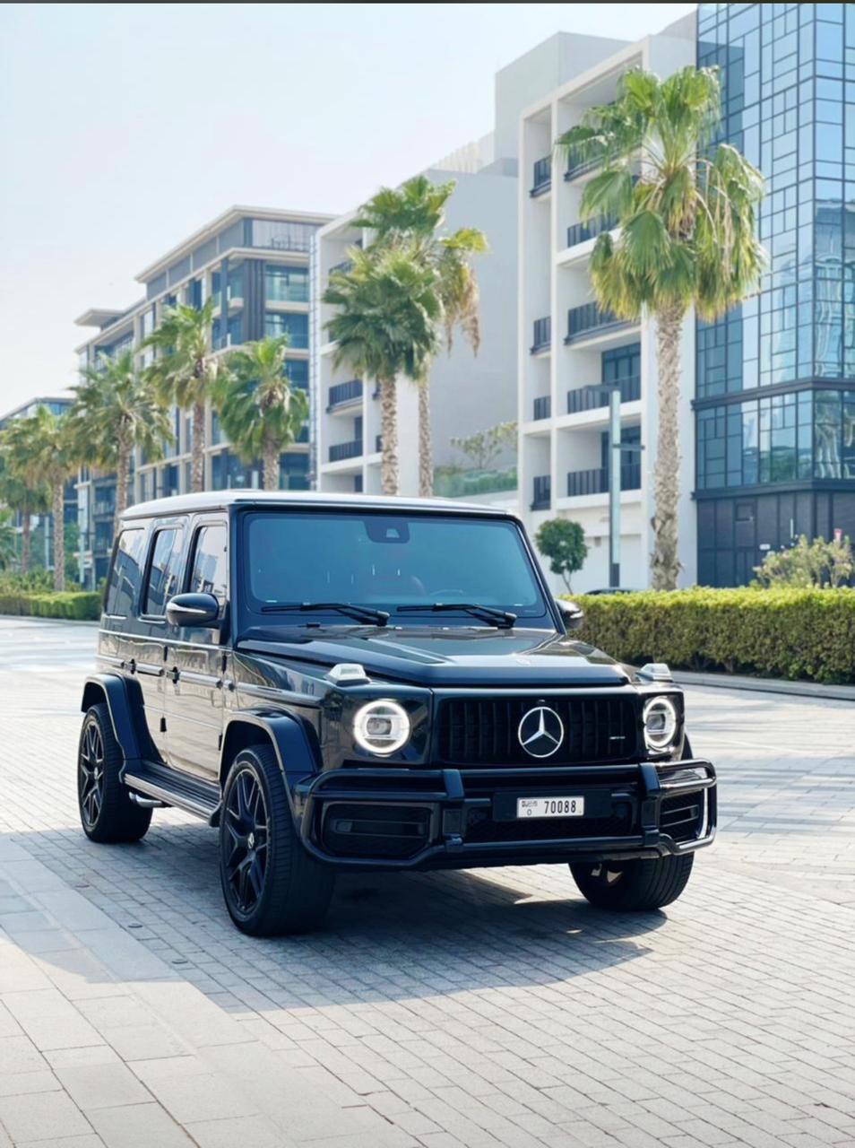 Mercedes G63 BLACK 2021 rental dubai