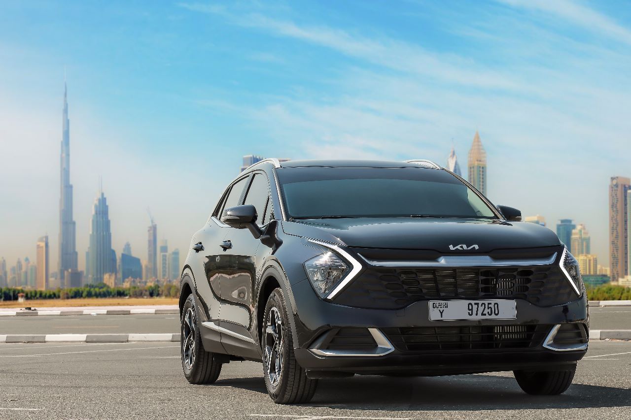KIA Sportage BLACK 2023 rental dubai