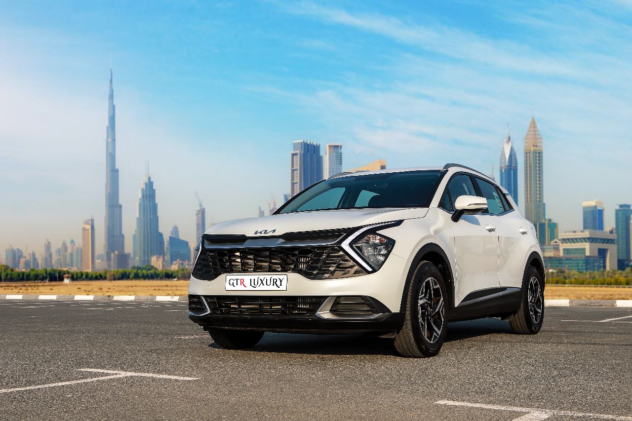 KIA Sportage WHITE 2023 rental dubai