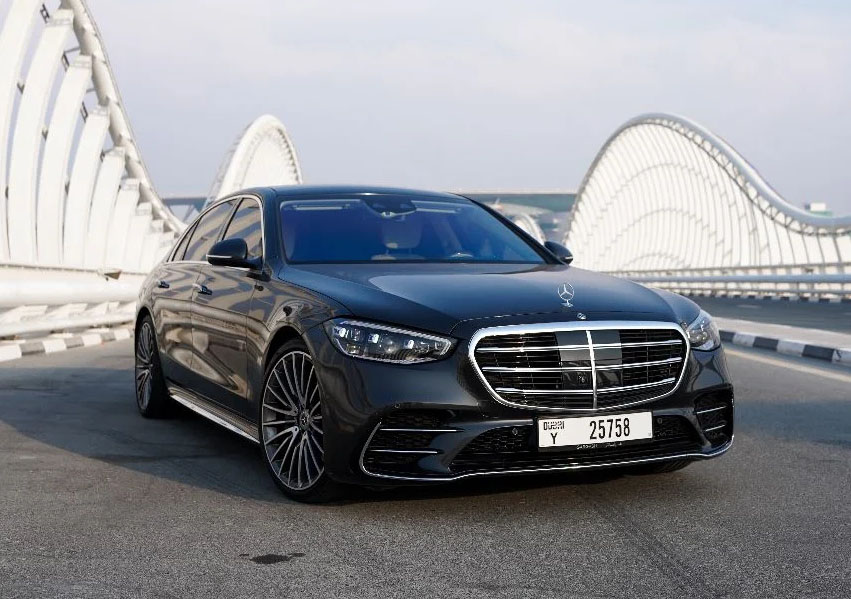Mercedes S500 GREY 2021 rental dubai