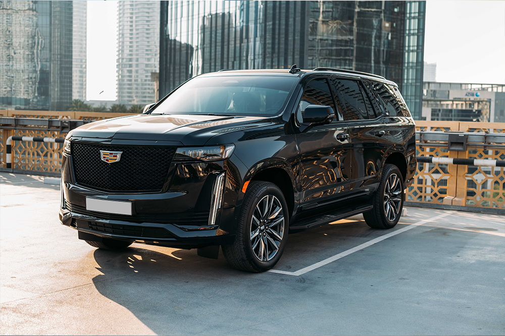 Cadillac Escalade Platinum Sport BLACK 2022 rental dubai