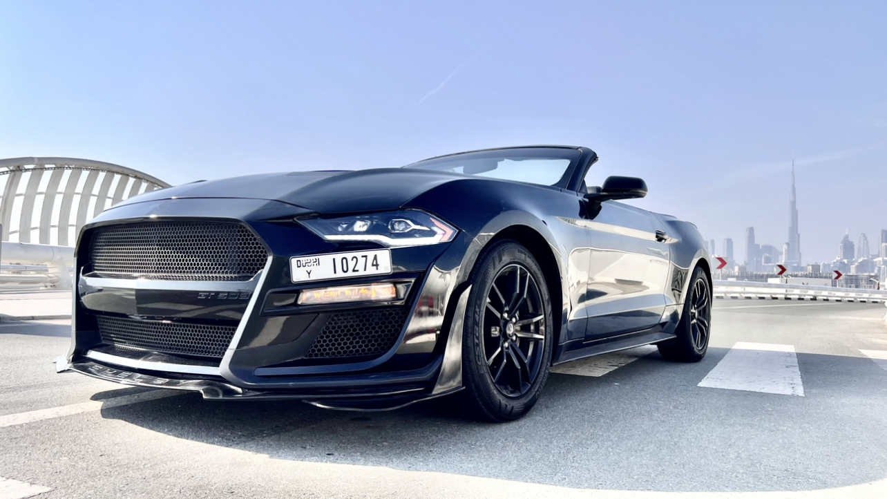 Ford Mustang Ecoboost BLACK 2019 rental dubai