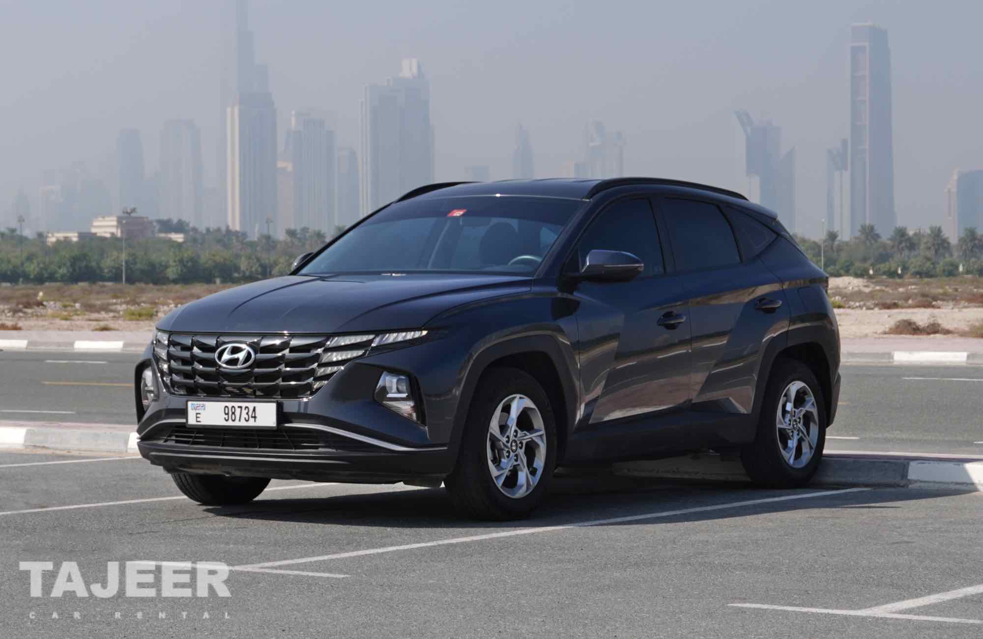 Hyundai Tucson GREY 2023 rental dubai