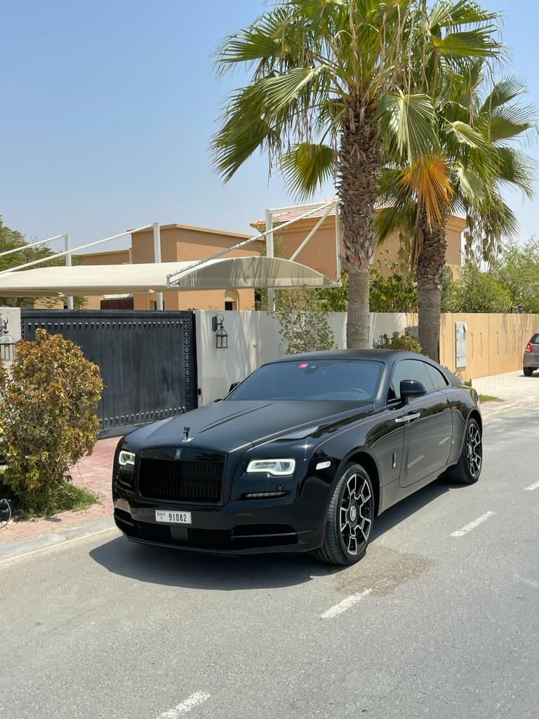 Rolls-Royce Wraith Black Badge BLACK 2020 rental dubai