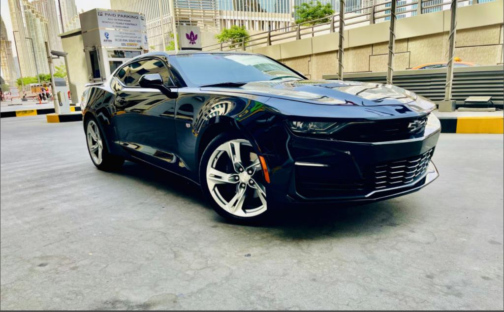 Chevrolet Camaro SS V8 BLACK 2021 rental dubai