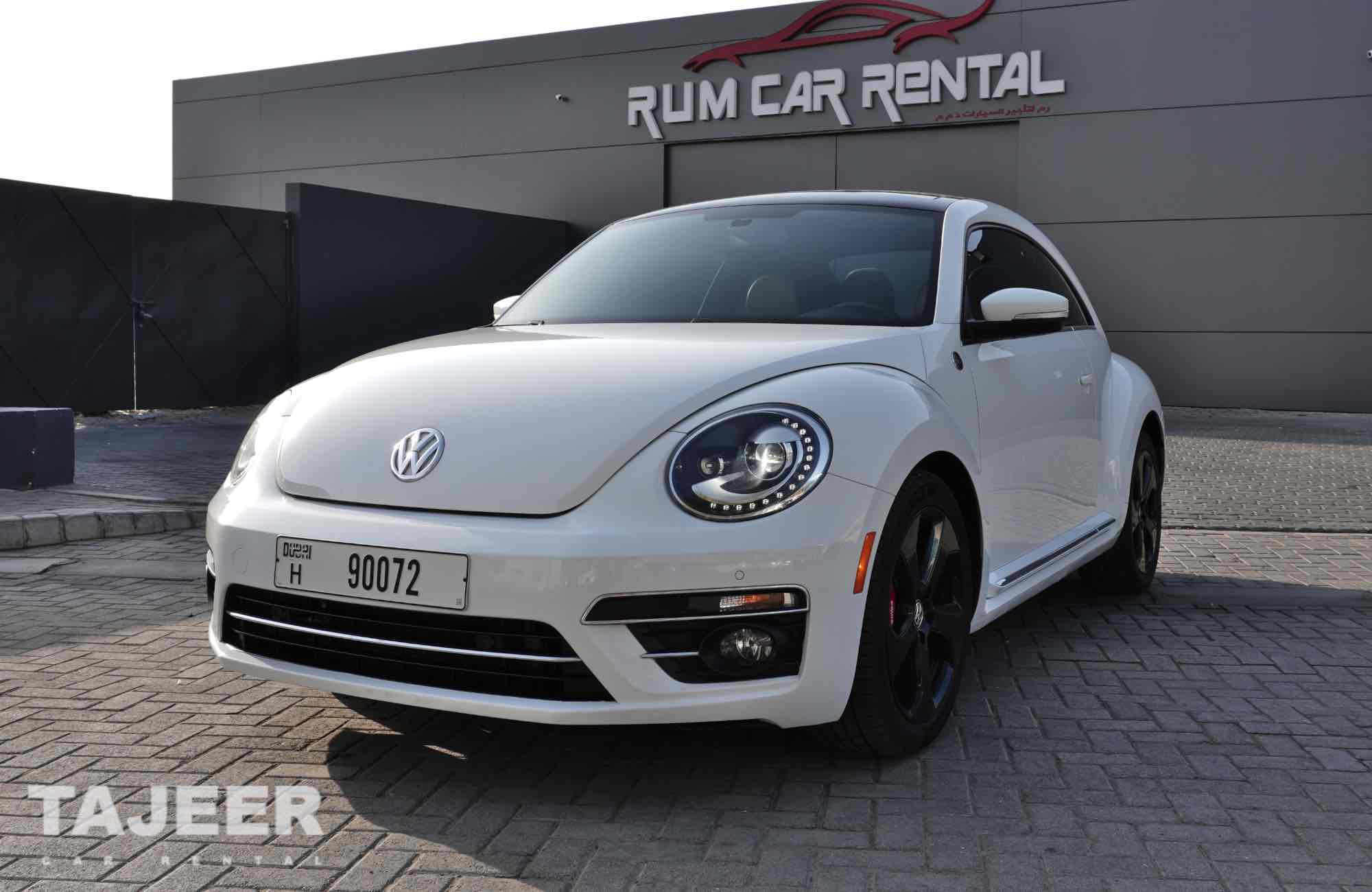 Volkswagen Beetle  WHITE 2020 rental dubai