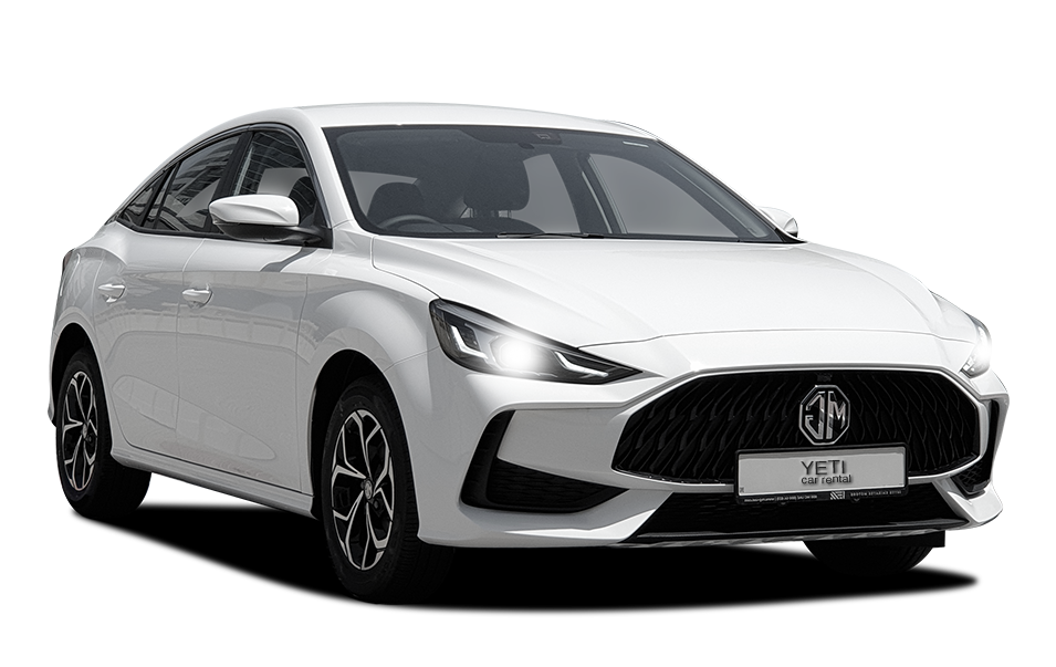 MG GT WHITE 2022 rental dubai