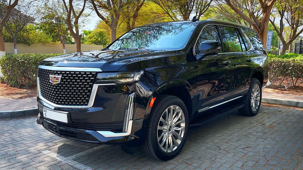 Cadillac escalade BLACK 2021 rental dubai