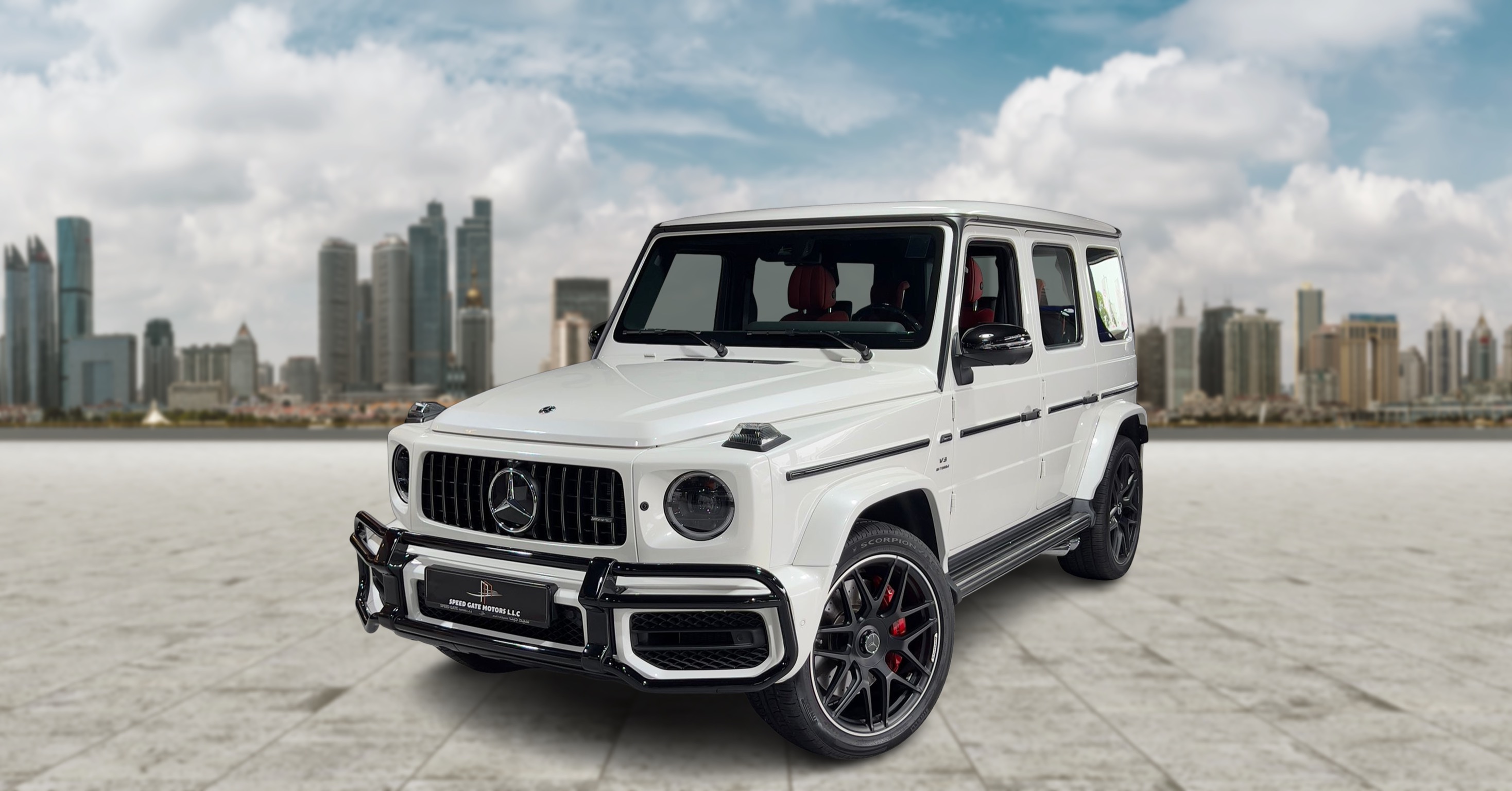 Mercedes AMG G63 full option WHITE 2019 rental dubai